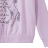 Mädchen Sweatshirt mit Pferde-Motiv