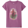 Mädchen T-Shirt mit Pferde-Motiv