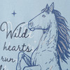 Mädchen T-Shirt mit Pferde-Motiv