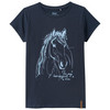 Mädchen T-Shirt mit Pferde-Motiv