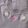 Mädchen Jeggings mit Stickerei