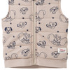 Disney-gewatteerd vest met all-overprint