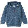 Baby Sweatjacke mit Allover-Print