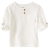 Baby Langarmshirt in Piqué-Qualität