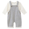 Newborn Set aus Langarmshirt und Latzhose