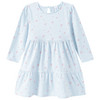  Baby Langarmkleid mit Allover- Muster