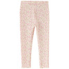 Baby Leggings mit Millefleur-Muster