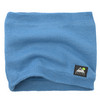Kindersjaal met fleecevoering blauw