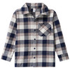 Jungen Flanellhemd mit Sweatkapuze