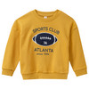 Jungen Sweatshirt im College-Style senfgelb