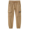 Jungen Jogpants mit Elastikbund hellbraun