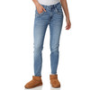 Damen Slim-Jeans mit Used-Waschung