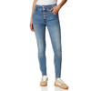 Damen Skinny-Jeans mit großer Knopfleiste