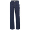 Damen Straight-Relaxed-Jeans in Raw-Denim