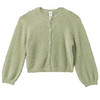 Mädchen Strickjacke aus Featheryarn hellgrün