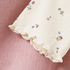 Mädchen Set mit Blumen-Muster