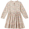 Mädchen Kleid mit Blumen-Allover