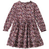 Mädchen Kleid mit Blumen-Allover