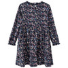 Mädchen Kleid mit Blumen-Allover