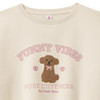 Mädchen Sweatshirt mit Bären-Print 
