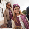 Mädchen Collegejacke mit Stickerei