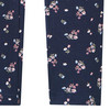 Mädchen Sweat-Leggings mit Blumen-Allover