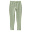 Mädchen Leggings aus strukturiertem Material oliv