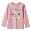 Mädchen Langarmshirt mit Print