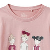 Mädchen Langarmshirt mit Print
