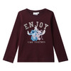 Disney Stich Langarmshirt mit Print beere