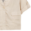 Damen Bluse mit Turn-up-Ärmeln