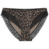 Damesslip met luipaardprint