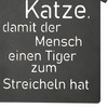 Deko-Schild mit Schriftzug