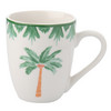 Tasse mit Palmen-Motiv