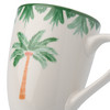 Tasse mit Palmen-Motiv