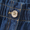 Mädchen Paperbag-Jeans mit Used-Waschung