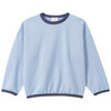 Jungen Sweatshirt mit Streifen blau / weiss