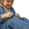Jungen Barrel-Jeans mit Used-Waschung