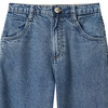 Jungen Barrel-Jeans mit Used-Waschung