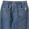 Jungen Barrel-Jeans mit Used-Waschung