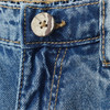 Jungen Barrel-Jeans mit Used-Waschung