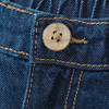 Jungen Barrel-Jeans mit Used-Waschung