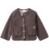 Mädchen Teddyjacke mit abnehmbaren Ärmeln