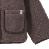Mädchen Teddyjacke mit abnehmbaren Ärmeln