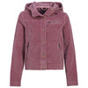 Damen Cordjacke mit Kapuze