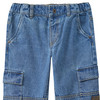 Jungen Cargo-Jeans mit verstellbarem Bund