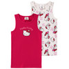 2 Hello Kitty Unterhemden mit Print
