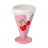 Eisbecher mit Kirsch-Motiv