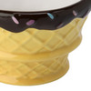 Eisschale aus Porzellan