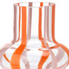 Vase mit Streifen